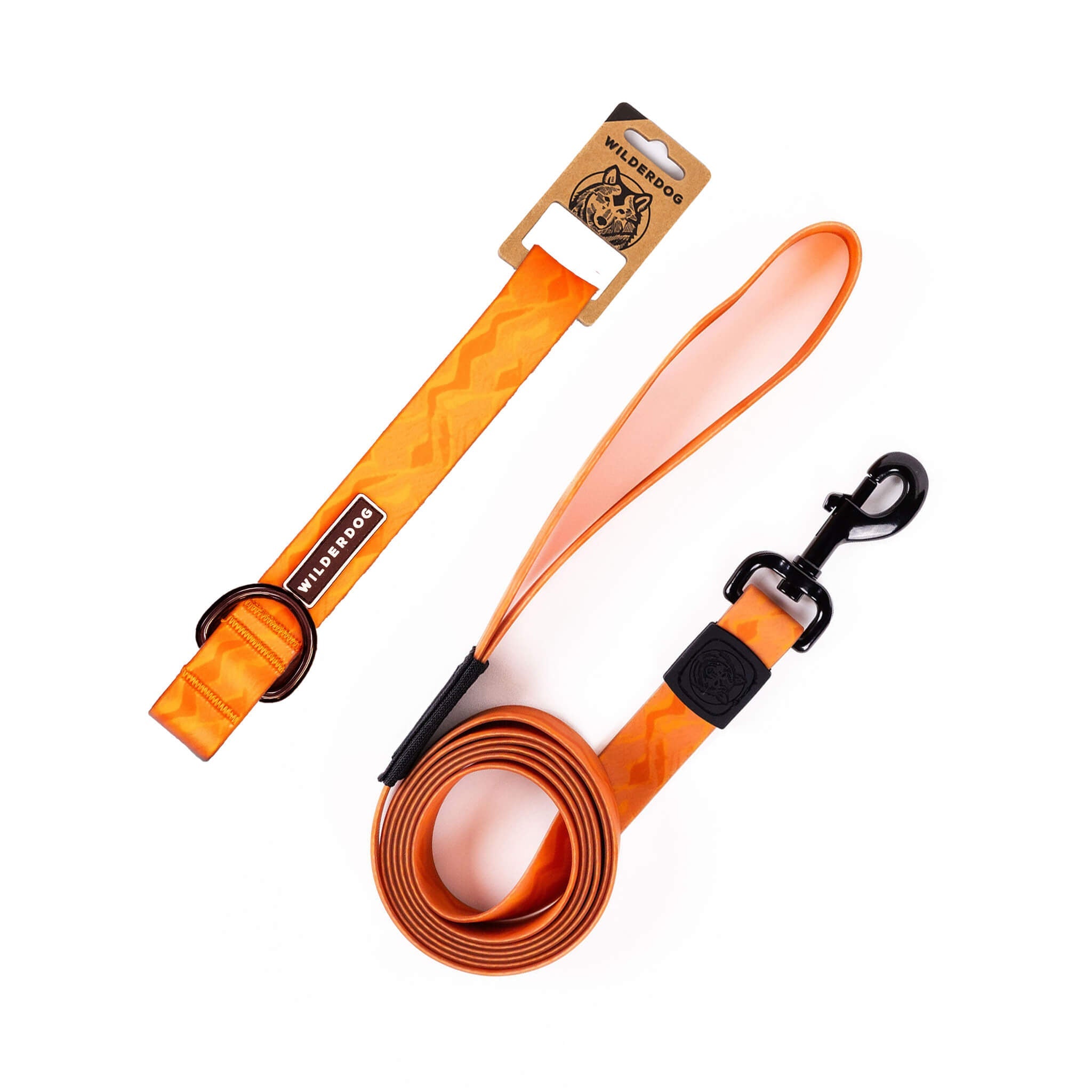 Terracotta Waterproof Leash + Collar Bundle